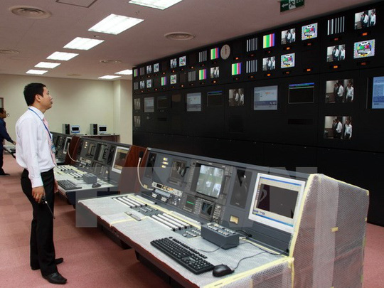 Sinh viên tốt nghiệp có thể làm chuyên viên tư vấn, thiết kế, vận hành, điều hành kỹ thuật tại các đài phát thanh, đài truyền hình… Ảnh: X.Luyện